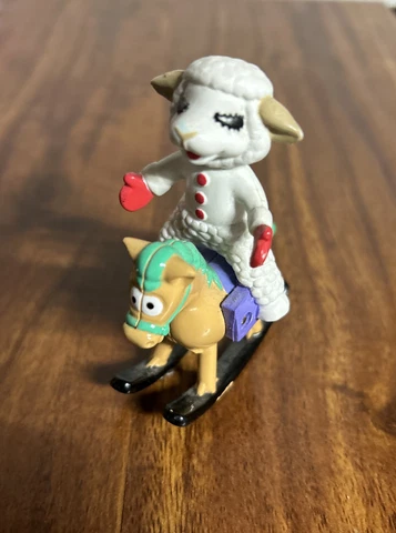 LAMB CHOP ON ROCKING HORSE 1993 SHERRI LEWIS Cover