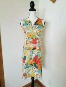 Vintage Bets By Canvasback Floral Dress - Picture 1 of 6