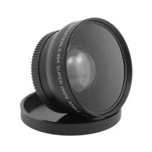Wide Angle and Macro Lens 58mm 0.45x for Canon EOS 350D/400D/450D/500D/600D - Picture 1 of 8