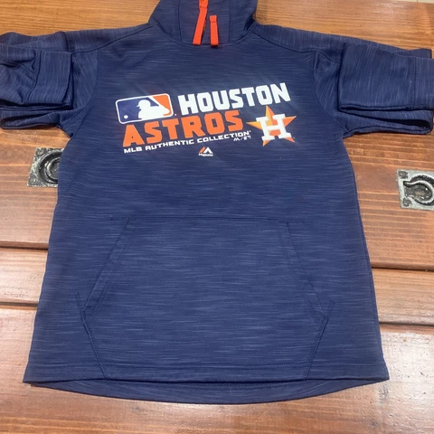 Houston Astros Men's Hoodie Small Navy MLB Cover