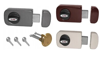 Kastenzusatzschloss Türzusatzschloss  Außenzylinder  Türschloss Zusatzschloss - Bild 1 von 4