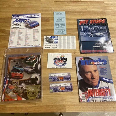 NASCAR Daytona Inter Speedway Program Daytona 500 1998 Dale Earnhardt Win Foto 1 de 4