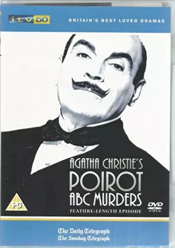 Agatha Christie-Poirot ABC Murders feature Length Episode DVD 48 HOURS TRACKED - Image 1 of 1