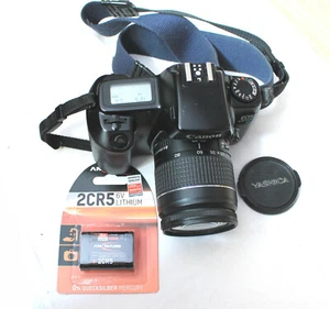 CANON EOS 1000F SLR 35mm Film Camera 28-80mm AF Canon Lens, in Working Order. - Picture 1 of 8