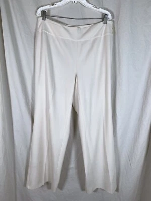 Vestido Peck & Peck Mujer Crema Elástico Pantalones 14W Plano Frontal Cremallera Lateral Foto 1 de 4