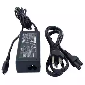 Genuien Liteon PA-1700-02 Power Adapter USB-C Type-C 65W Charger Acer Chromebook - Picture 1 of 5