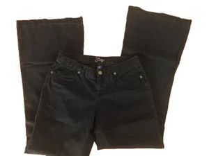 Gap Authentic 1986 Jeans Girls Kids 18 Slim Black Cotton spandex 5 pocket pant - Picture 1 of 8