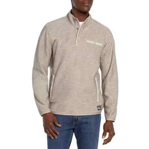 Eddie Bauer Men's Sweater Fleece Size L H. Ivory - Picture 1 of 5