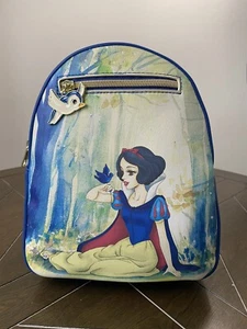 Disney Schneewittchen Loungefly Mini Rucksack Blau Prinzessin  - Bild 1 von 8