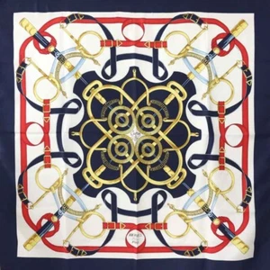 Hermes Vintage Rare scarf Carre 90 Silk from japan - Picture 1 of 24
