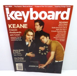 Keyboard Magazine February 2005 Keane The Prodigy Roland E-200 - Picture 1 of 3