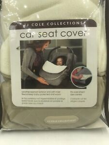 JJ Cole Collections Car Seat Cover Khaki Color NIP
