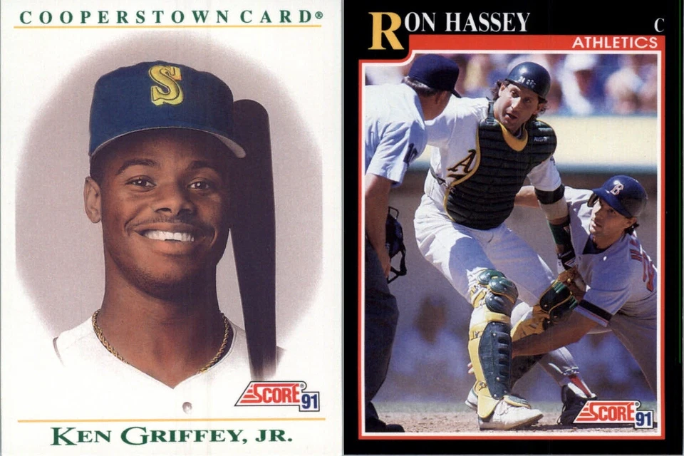 1991 Score Baseball (801-871 + Cooperstown Cards)  -YOU PICK THE CARD - Image 1 of 1