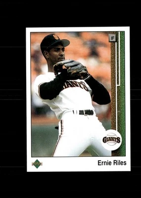 1989 Upper Deck - Ernest Riles #497 - Image 1 of 2