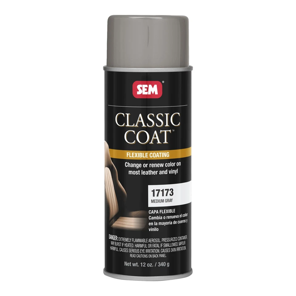 SEM 17173 Classic Coat Medium Gray for Interior Vinyl & Leather 12 oz - Image 1 of 1