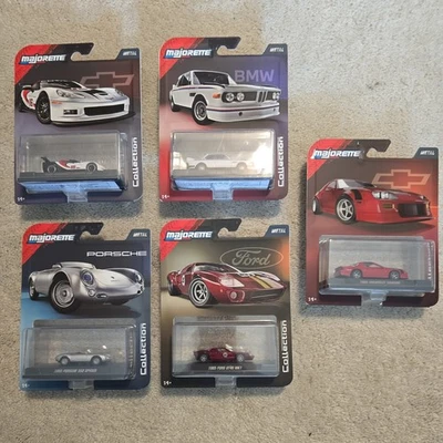 Majorette Collection Series Wave 2 5 of 6 Porsche NSX BMW GT40 Camaro  - Image 1 of 4