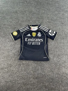 Real Madrid Valverde 8 Adidas Kids Jersey 7-8Y 128 Navy Football Soccer Shirt - Picture 1 of 11