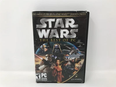 Star Wars: The Best of PC (PC, 2006) - Complete In Box Cib - French Edition  - Image 1 of 4