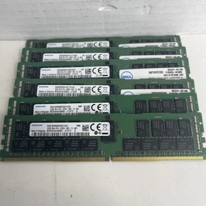 X6 Samsung PC4-2666V 32GB Registered ECC Server RAM M393A4K40BB2-CTD7Y - Afbeelding 1 van 2