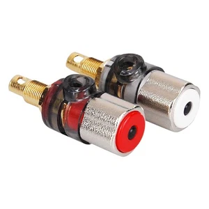 Dynavox Hembra de plátano Pro Metal Banana Hembra para instalación, 2 piezas - Imagen 1 de 4
