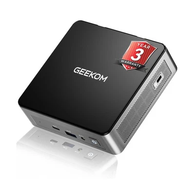 GEEKOM Mini PC Air12 with Intel N100, 3-Year Coverage, 16GB DDR5 RAM 512GB PC... - Image 1 of 4