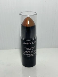 MARY KAY CREAM BRONZER DUO STICK~BRONZE & SHIMMER~201247~DISCONTINUED! - Picture 1 of 5
