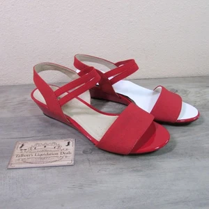 LifeStride Women's 7 Yolo Sandals - Red Micron - Picture 1 of 4