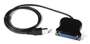 USB DB25-F Printer Port IEEE-1284 Cable 6FT - Picture 1 of 1