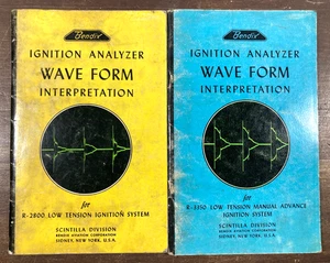 Bendix Ignition Analyzer Wave Form Interpretation Manuals R-2800 3350 Scintilla - Picture 1 of 7