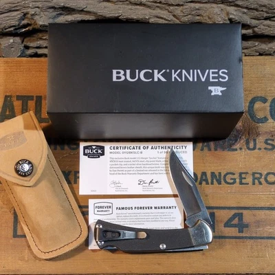 2023 BUCK KNIFE 112 BKSLC RANGER LOCHSA DANNY PERETTI LC BOS S45VN G10, USA  - Image 1 of 4