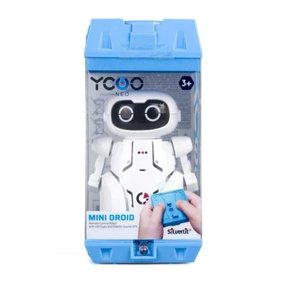 SilverLit YCOO Neo Mini Droid Remote Control Robot With LED Eyes & Sound SFX - Image 1 of 3