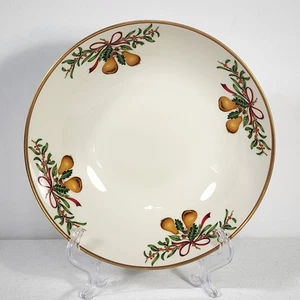 Royal Gallery Queensberry 9" Vegetable Bowl Macy's Quail Pear Ribbons 90's  - Picture 1 of 6
