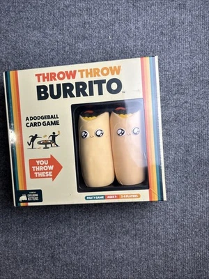 Throw Throw Burrito Card Game by Exploding Kittens Family Game Night New - Image 1 of 4