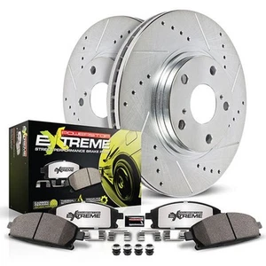Power Stop Brake Kit For Nissan 300ZX 1989-1996 Rear Z26 Street Warrior - Picture 1 of 10