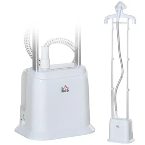 HOMCOM Upright Garment Clothes Steamer w/ 6 Steam Setting 1.7L Water Tank - Picture 1 of 11