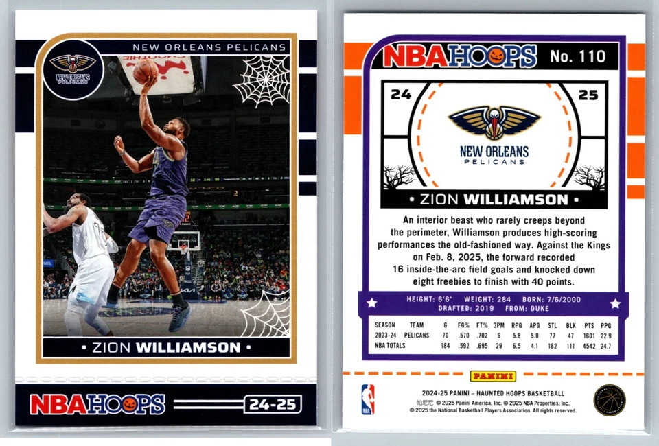 2024-25 帕尼 NBA 幽灵圈底座 #1-200 您挑选并完整套装! — 第 1/1 张图片