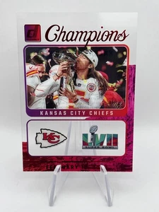 Tommy Townsend - 2023 Clearly Donruss Champions #14 Red /100 Chiefs - Picture 1 of 3