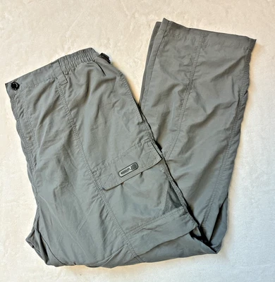 Calça Magellan Outdoors masculina grande cinza equipamento de peixe conversível longa/curta - Imagem 1 de 4