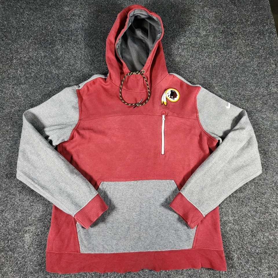 NFL Washington Redskins Nike Equipo Ropa Sudadera con Capucha Fútbol Para Hombre XL Fan Apparel Foto 1 de 4