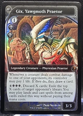Gix, Yawgmoth Praetor #245 Mystery Booster 2 Future Sight Foil Mythic - Image 1 of 2