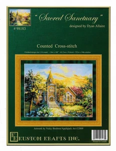 Sacred Sanctuary by Kustom Krafts cross stitch pattern - Picture 1 of 1