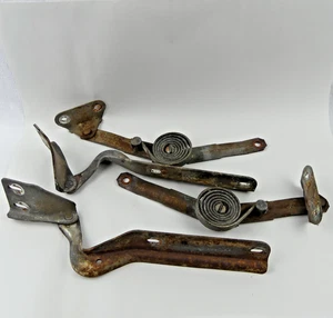 1980-1997 Ford Bronco F150 F250 F350 Hood Hinge Spring Set Original Equipment - Picture 1 of 9
