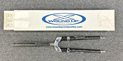 Horquilla de carbono tándem WoundUp 1-1/8" freno Canti/V 700x38 como nueva HH#7 Foto 1 de 4