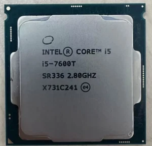 7gen Intel Core i5-7600T SR336 quad-core 2.8GHz LGA1151 desktop CPU processor - Picture 1 of 4