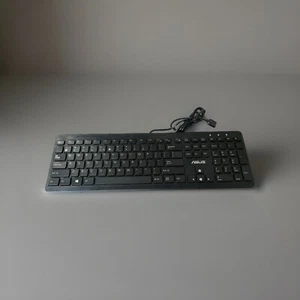 ASUS AK1D Black USB Wired Standard Keyboard - Picture 1 of 2