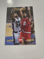 1996-97 COLLECTOR'S EDGE TIME WARP AUTOGRAPH MOSES MALONE 683/1000 NBA  HOF