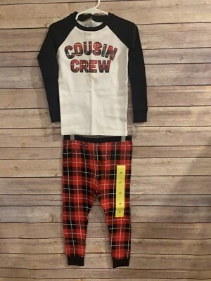 Children’s Place Family Pajama Set, “Cousin Crew”. Size 4T. NEW w/tags. - Image 1 of 4