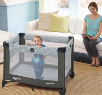 Graco Pack And Play Pen Portátil Playard Niño Bebé Niño Pequeño Play Pen Modelo Marty Foto 1 de 4