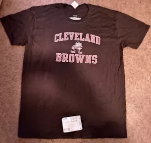 Cleveland Browns Vintage Collection Victory Arch Herren SS T-Shirt Braun Gr. XL. Neu mit Etikett - Bild 1 von 3