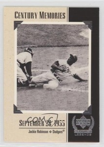 1999 Upper Deck Century Legends Jackie Robinson #132 HOF
